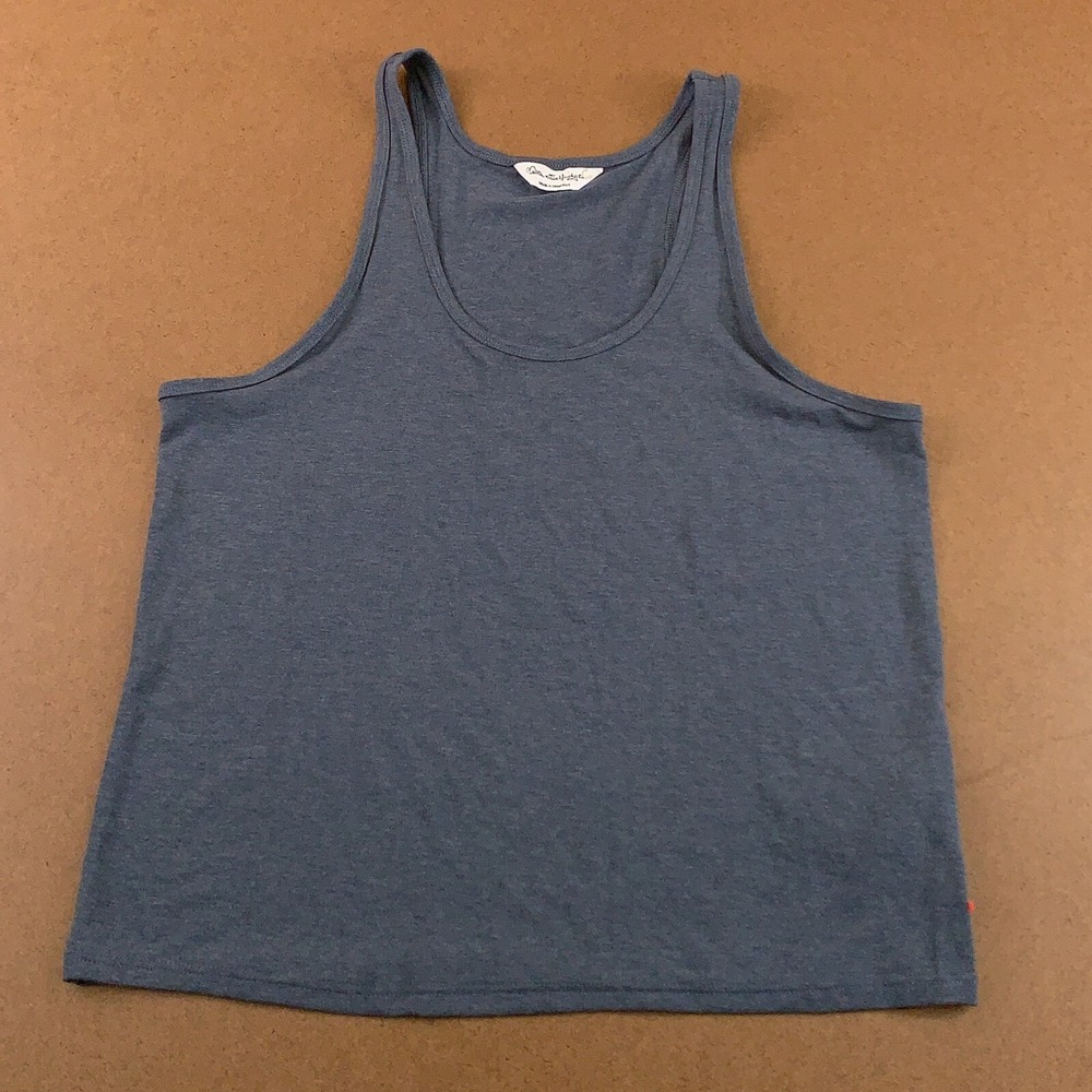 Miss Selfridge Womens Size 10 Blue Heather Lightweight Pullover Tank Top NWT